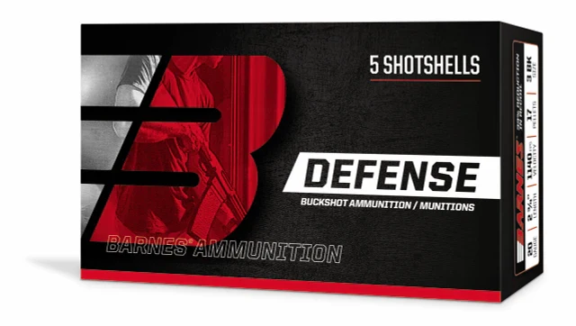 Barnes Defense 12ga 2-3/4" 1200 FPS 21 Pellets 4BK (32012)