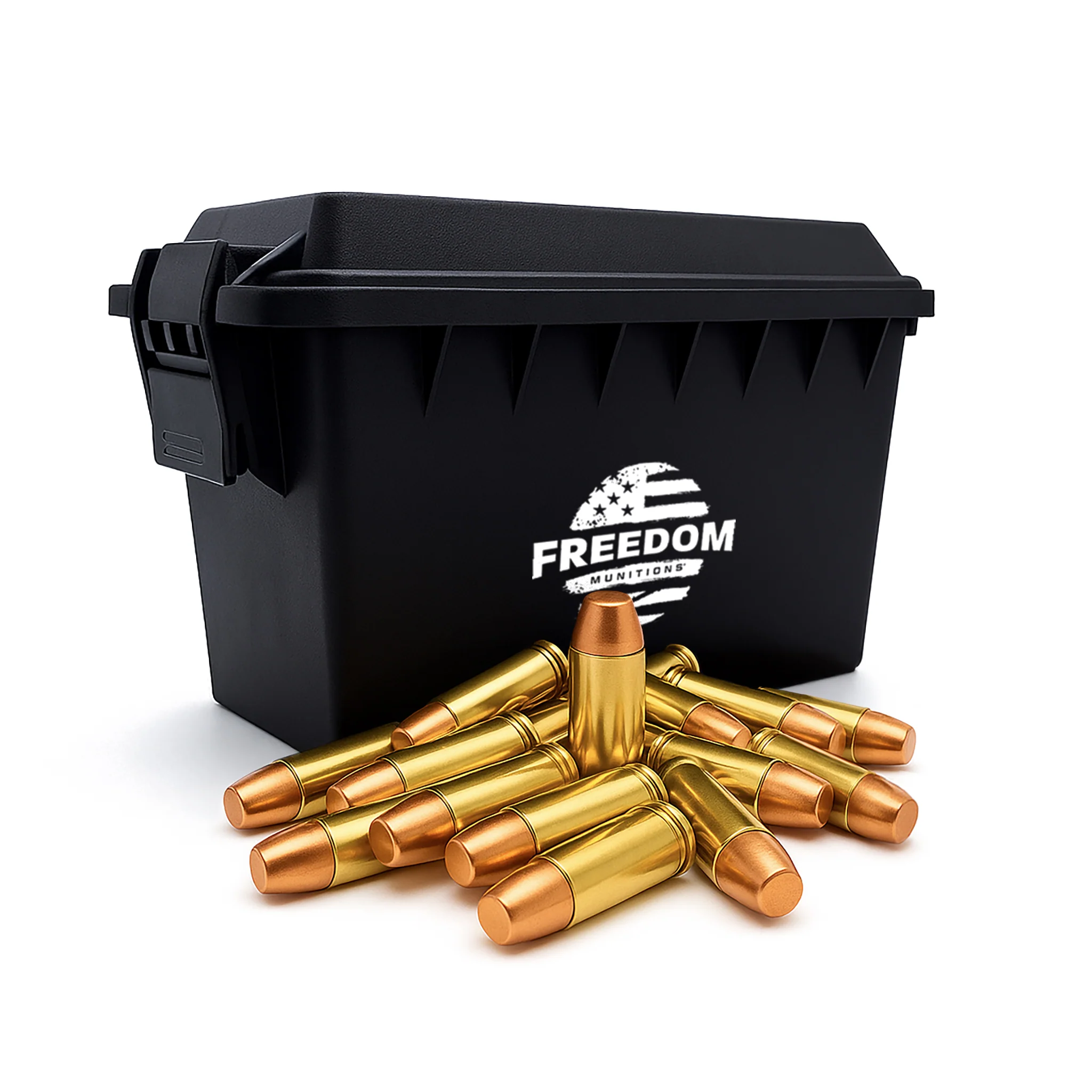 Bulk Freedom Munitions 40 Smith & Wesson Ammo- 180 Gr RNFP, 250 rounds, New