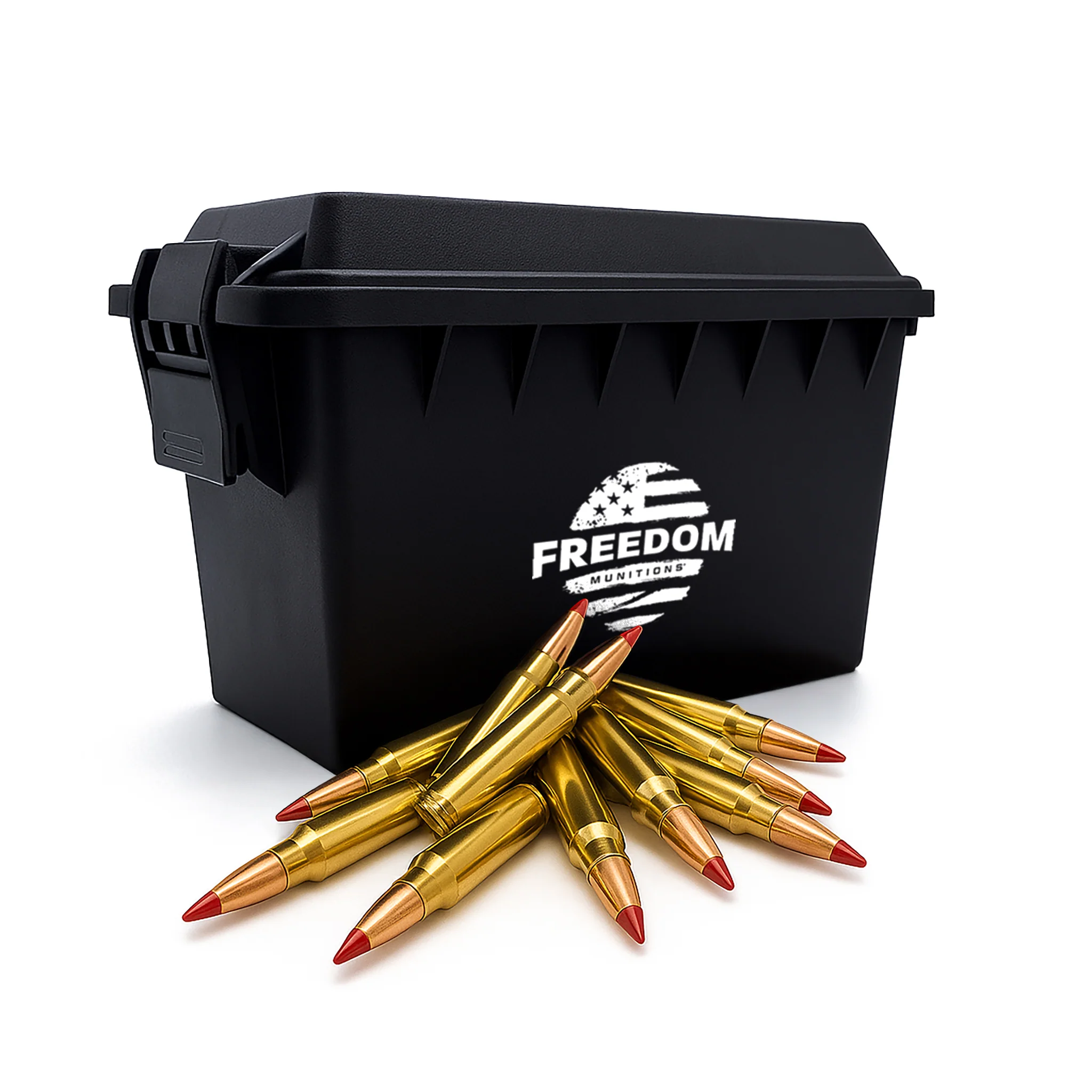 Bulk Freedom Munitions 223 Remington Ammo- 60 Gr V-MAX, 250 rounds, New