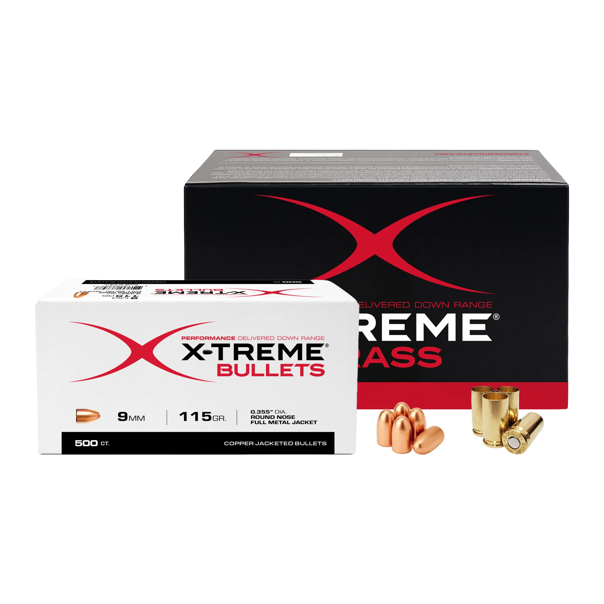 X-Treme 9mm Bullet & Brass Component Bundle