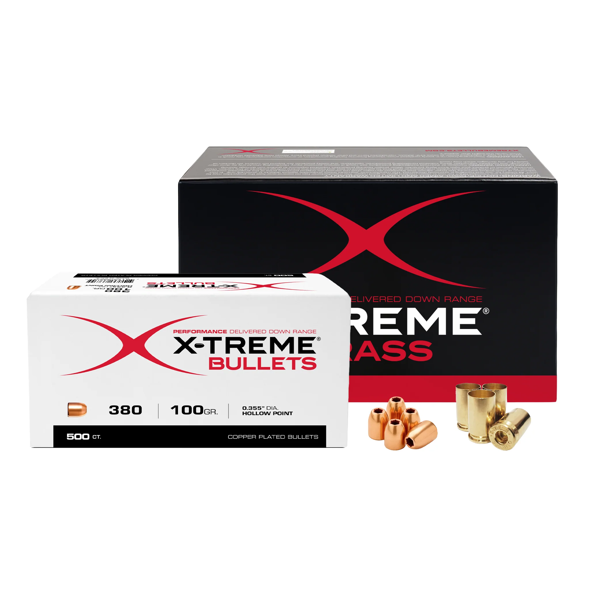 X-Treme 380 Bullet & Brass Component Bundle
