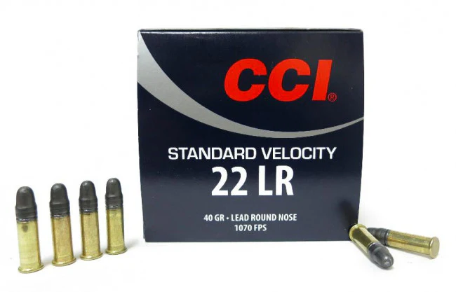 CCI STANDARD VELOCITY 22LR 40gr LEAD ROUND NOSE (LRN) 500 rds (0035)