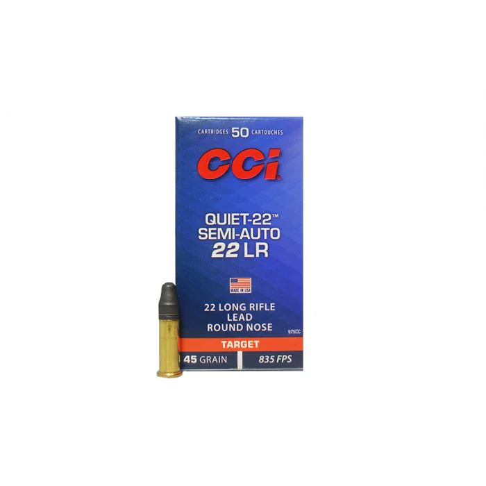 CCI 22LR 45gr Quiet 22 (0975CC)