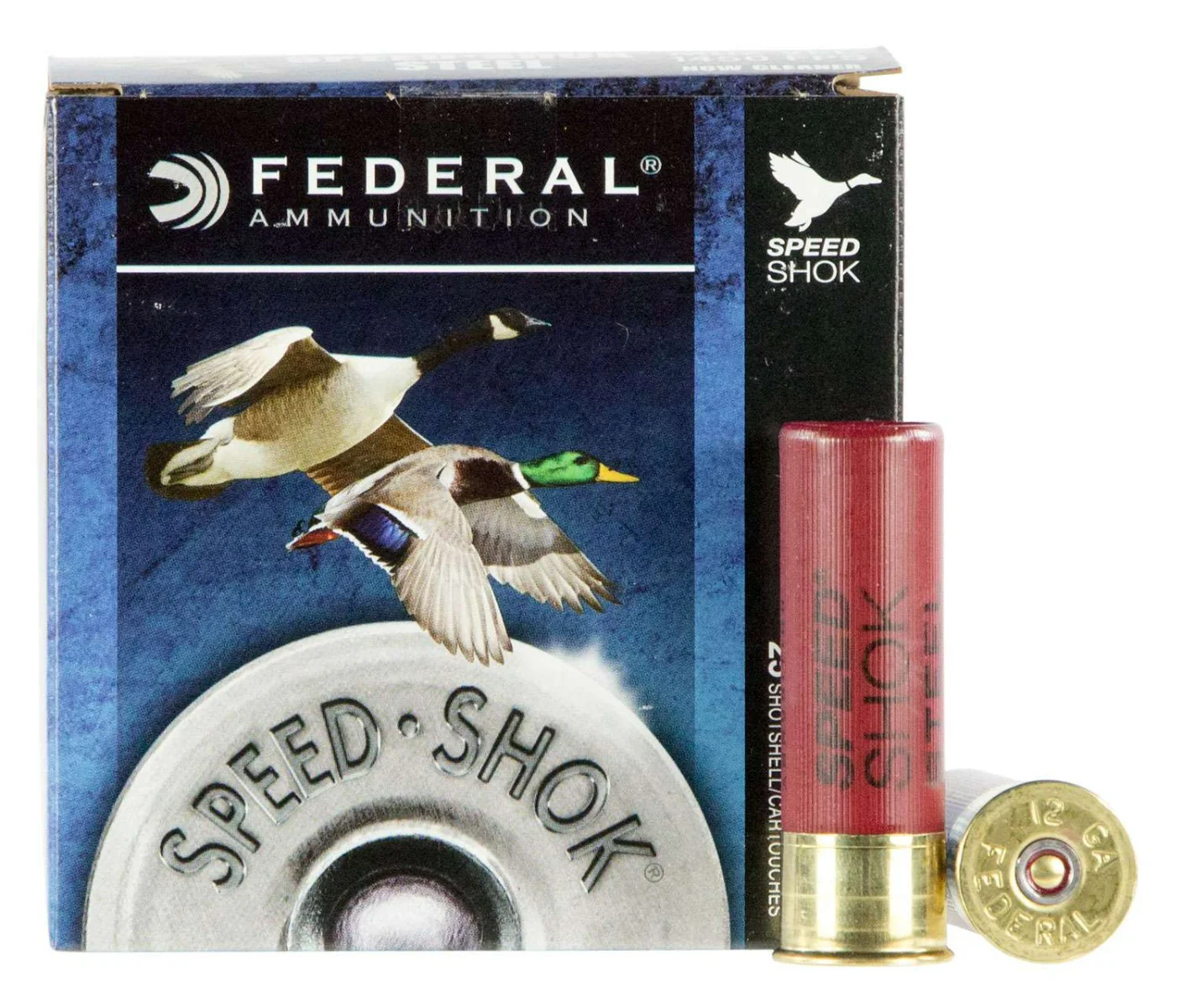 Federal 12 GA 3" 1 1/4oz 4 Shot 25ct Speed Shok (WF1424)
