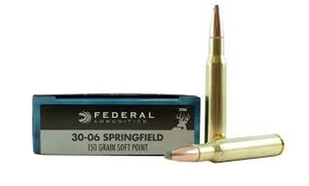 Federal 30-06 Springfield Power-Shok F3006A 150 gr SP 20 rounds (3006A)
