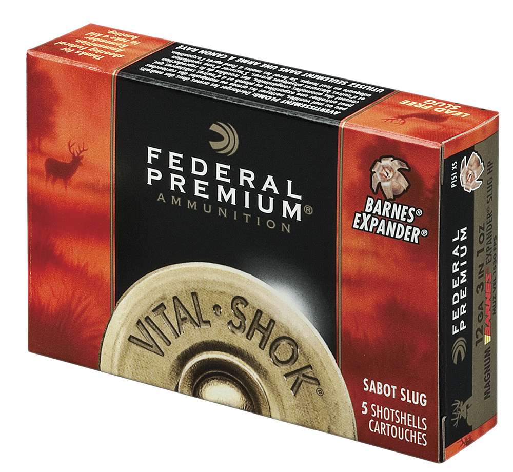 Federal Premium 20GA 3" 275 gr Trophy Copper Expander Slug 5ct (P209TC)