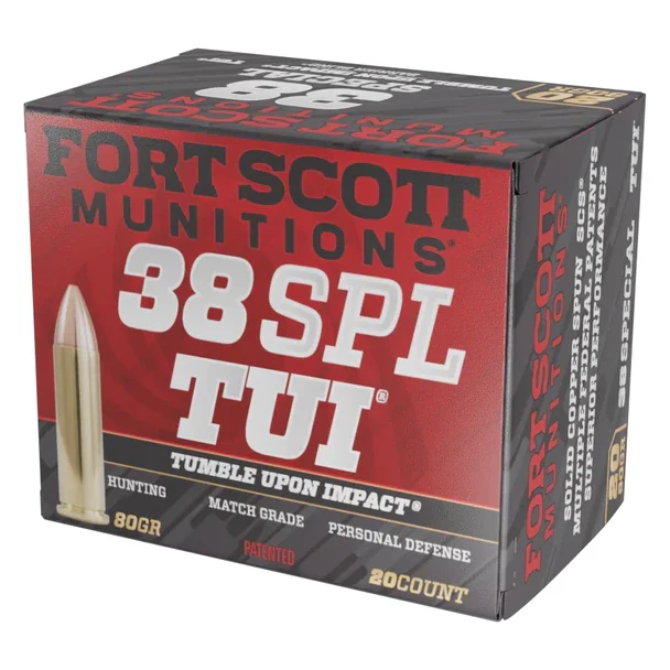Fort Scott 38 Special TUI 80gr (38SPL080SCV)