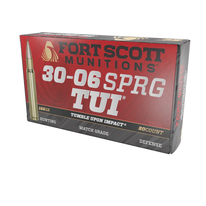 Fort Scott Munitions 30-06 SPRG 168gr TUI (FS3006SPRG168_TBU)