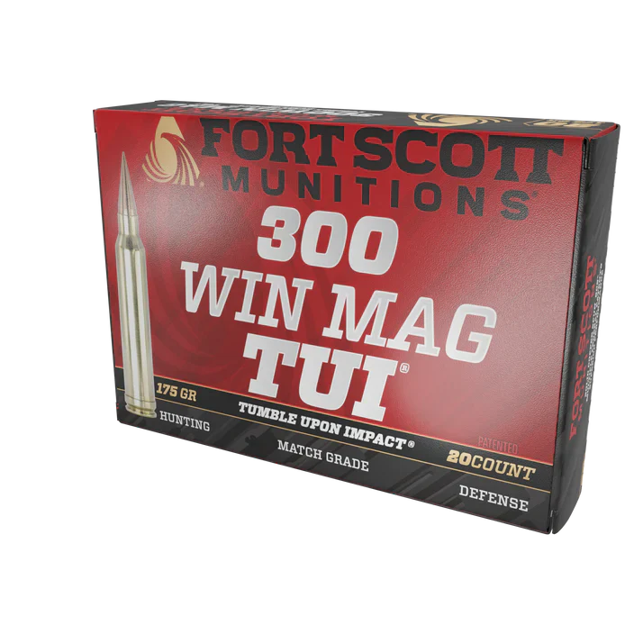 Fort Scott Munitions 300 Win Mag 175gr TUI (FS300WM175_TBU)