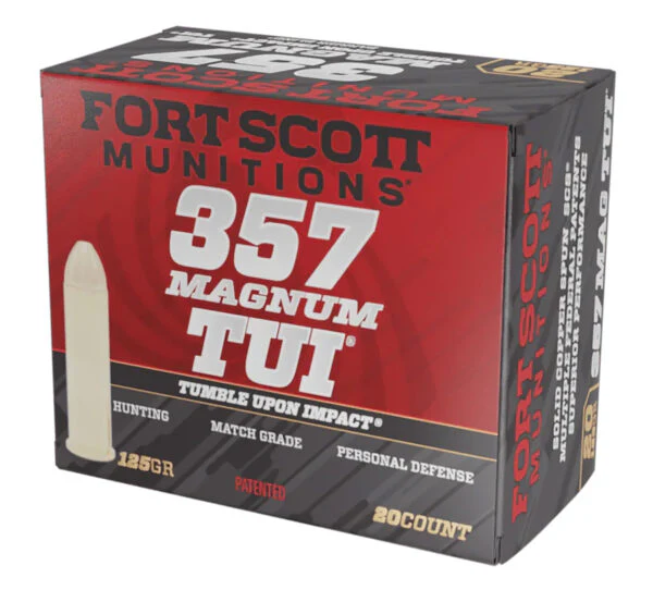 Fort Scott Munitions 357 Mag 125gr TUI (FS357MAG125_TBU)