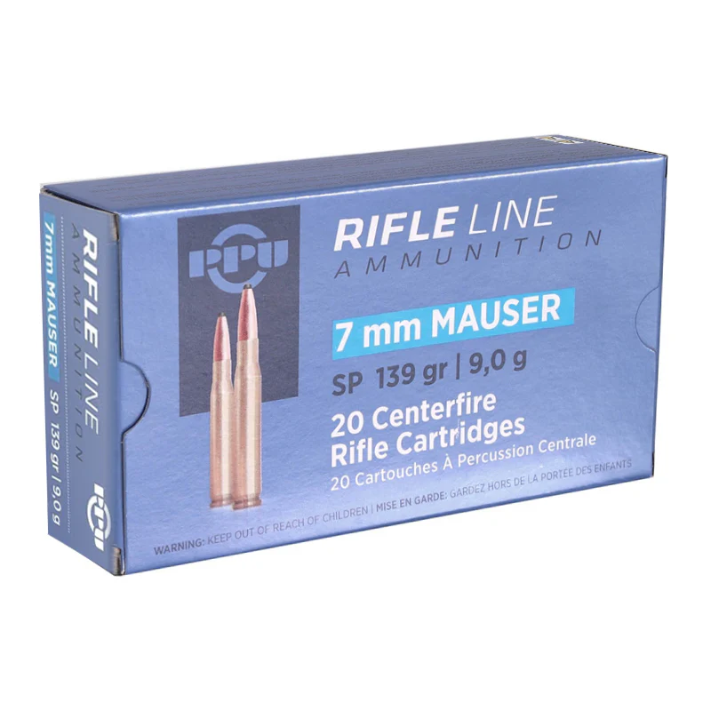 PPU PP7 Metric Rifle 7mmMauser 139gr Soft Point (PP7)