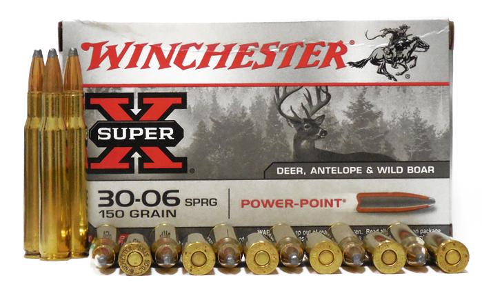 Winchester 30-06 SPRG 150 GR PP 20 RDS (X30061)
