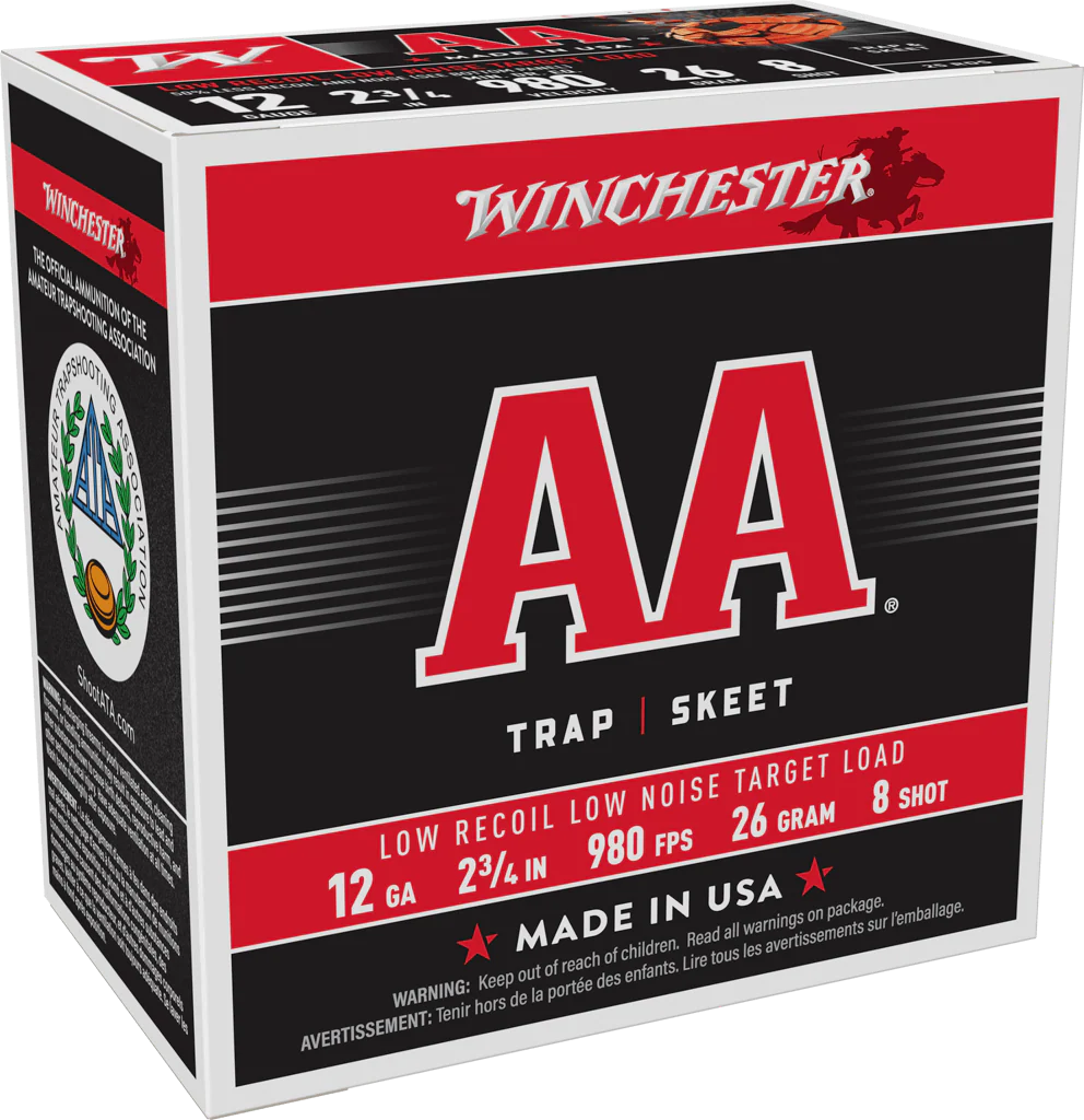 Winchester AA 12 Gauge 26 grams 2.75" Shotgun Ammunition (AA12FL8)